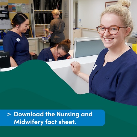 Download the Nursing and Midwifery Fact Sheet