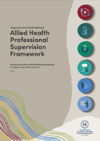 Allied Health Professional Supervision Framework document link